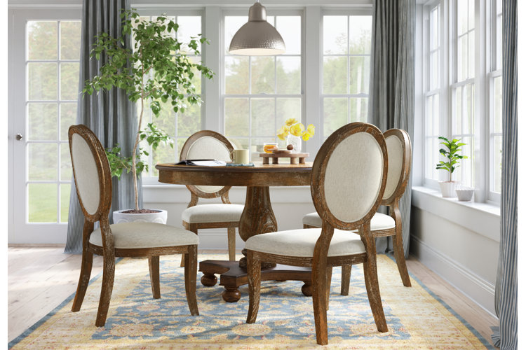 Round Dining Table Sizes How to Find the Right Size and Style Birch Lane